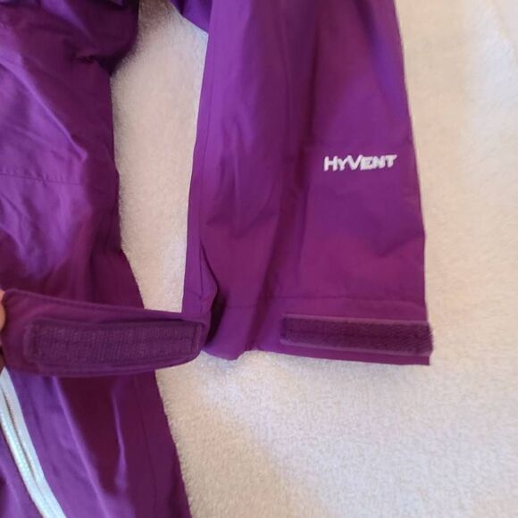 THE NORTH FACE Womens Waterproof Hooded Zippered Rain Jacket Medium - Picture 9 of 16